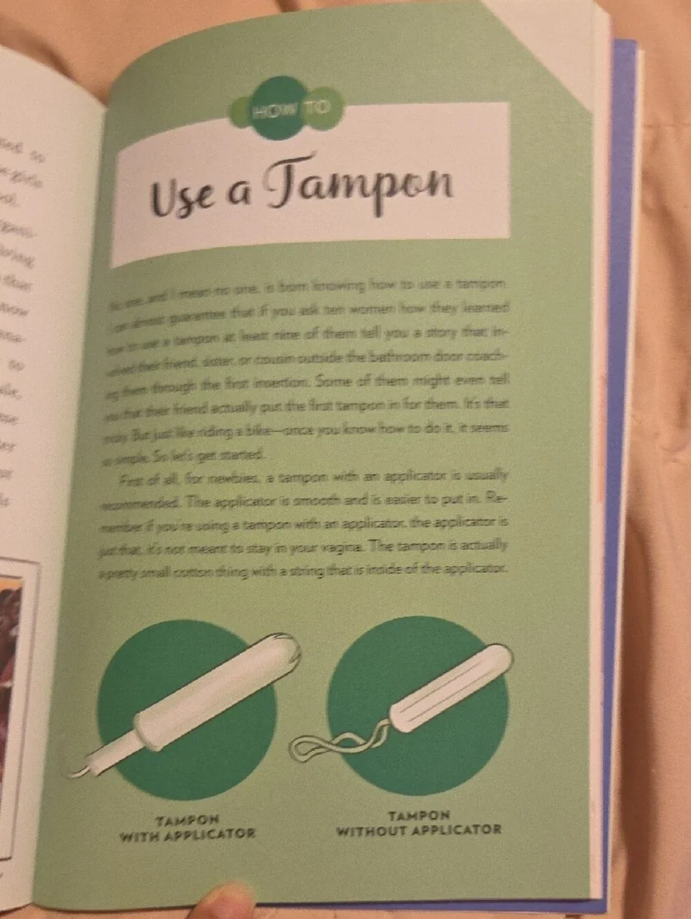 HelloFlo The Guide, Period.  Book For Girls About Puberty